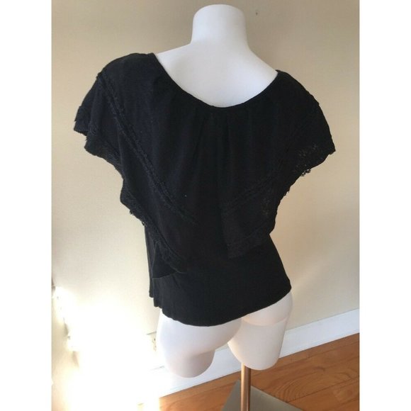 Anthropologie C KEER Top,S ,Draped Neck, Batwing - Picture 7 of 9